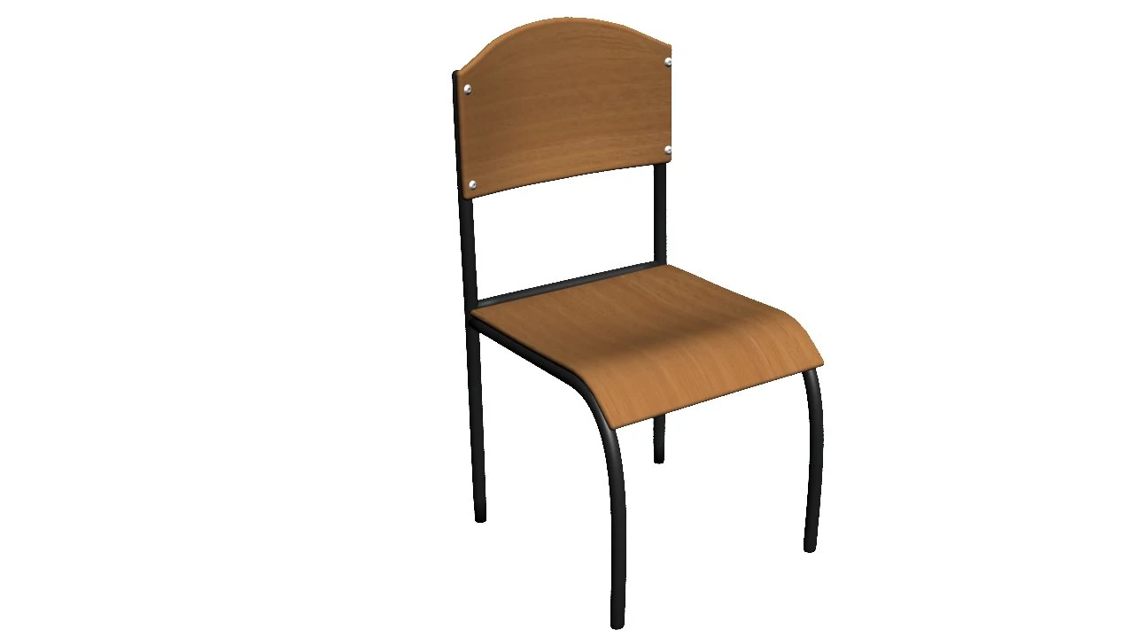 stool 2 3D Model .c4d .max .obj .3ds .fbx .stl .blend 