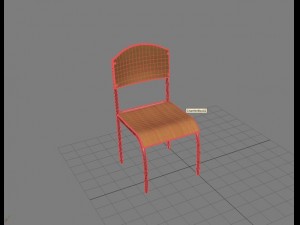 stool 2 3D-Modell