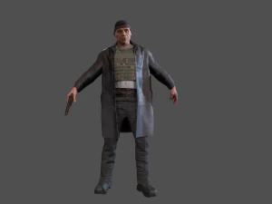 le chef des bandits Modèle 3D