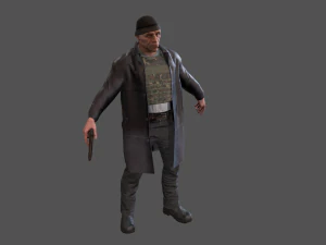 le chef des bandits Modèle 3D