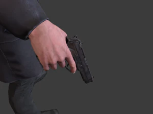 le chef des bandits Modèle 3D