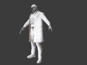 le chef des bandits Modèle 3D