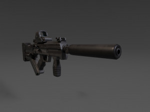 special forces skifi soldier - skin 3 3D Model