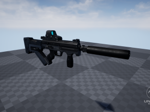 special forces skifi soldier - skin 3 3D Model