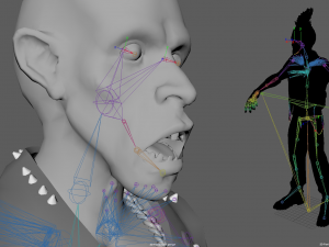 zombie punk biker 3D Модель