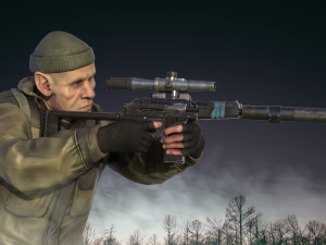 military tramp 3D Model