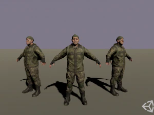 military tramp 3D Model