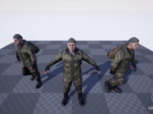 military tramp 3D Model