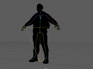 military tramp 3D Model