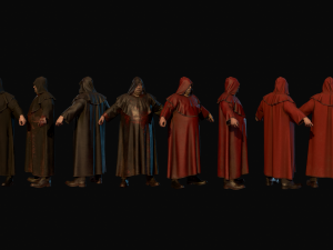 fallen monk Modelo 3D