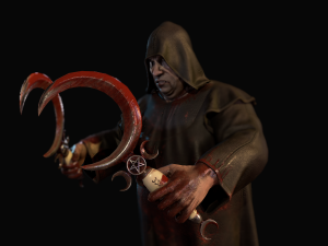 fallen monk Modelo 3D