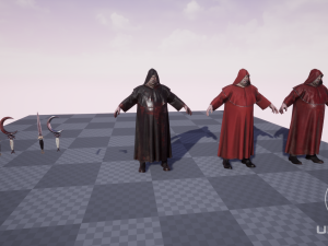 fallen monk Modelo 3D