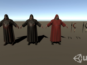 fallen monk Modelo 3D