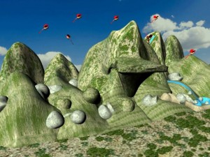mountain Model 3D