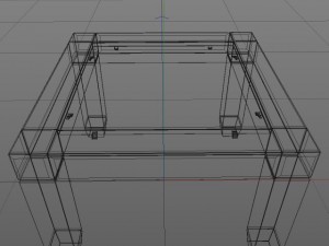 coffee table 3D मॉडल