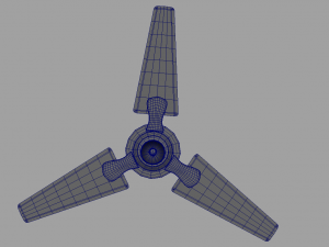 ceiling fan Modello 3D