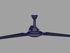 ceiling fan Modello 3D