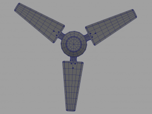 ceiling fan Modello 3D
