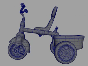 children bike 3D Model