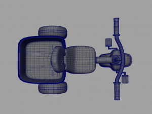 children bike 3D-Modell