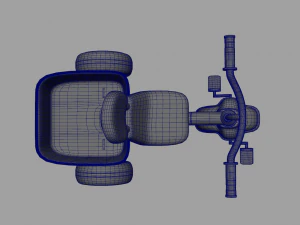 children bike 3D Model