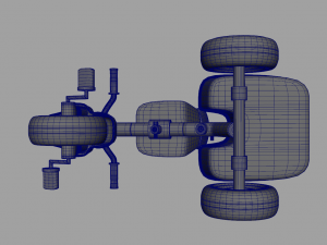 children bike 3D-Modell
