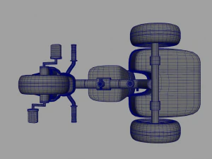 children bike 3D Model