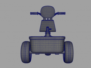 children bike 3D-Modell