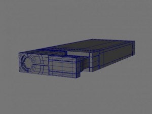 whisky bottle ashtray gaslighter 3D Model