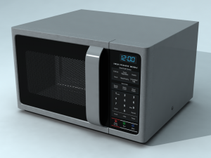 microwave oven 3D Model