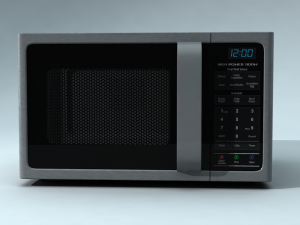 microwave oven 3D Model