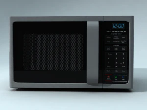 microwave oven 3D Model