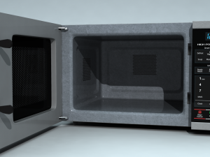 microwave oven 3D Model