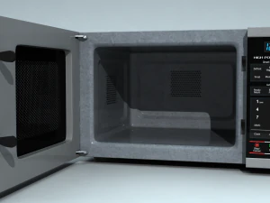 microwave oven 3D Model
