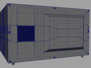 microwave oven 3D Model