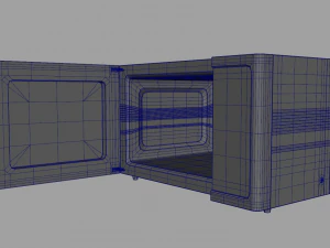 microwave oven 3D Model