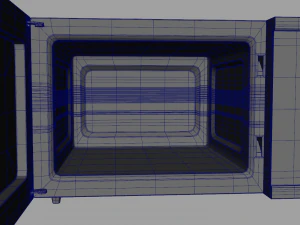 microwave oven 3D Model