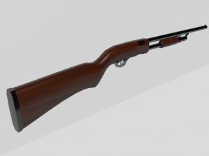 shotgun Model 3D