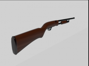 shotgun 3D मॉडल