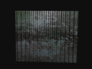 steel panel 3D 模型