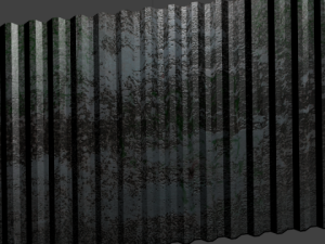 steel panel Modelo 3D