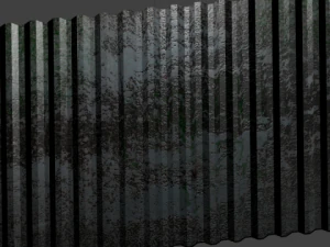 panel stalowy Model 3D