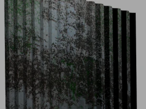 panel stalowy Model 3D