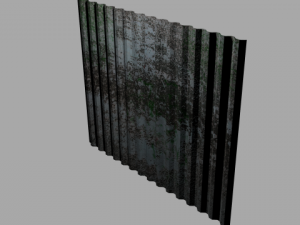 steel panel Modelo 3D