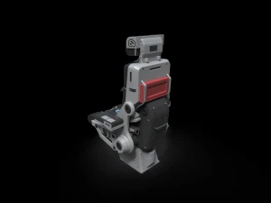 chair pilot 3D Model