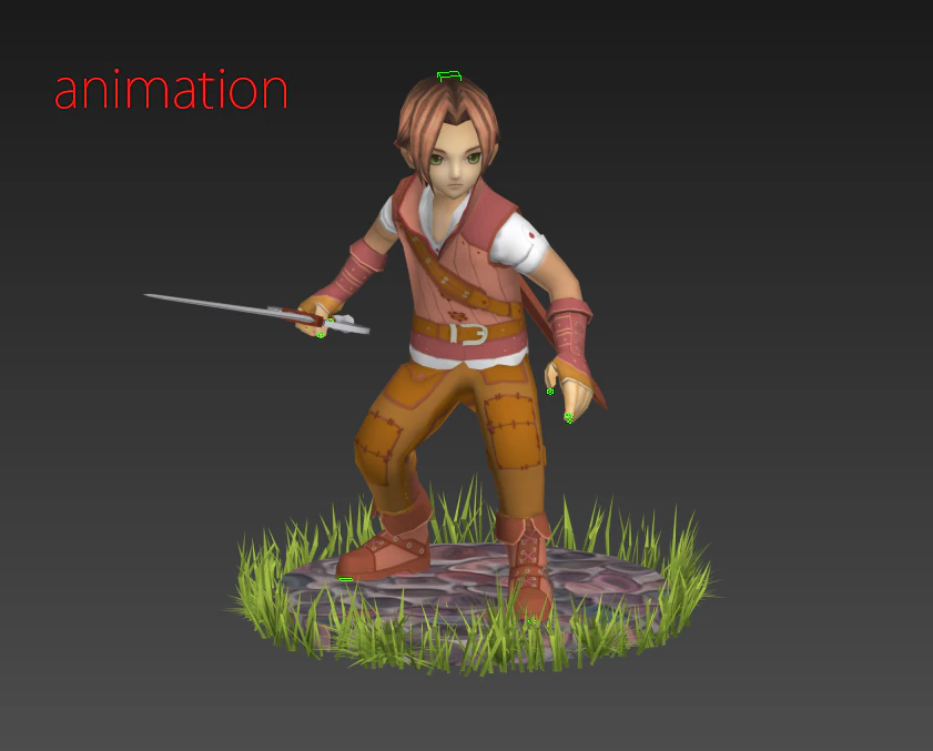 boy 3D Model .c4d .max .obj .3ds .fbx .stl .blend 