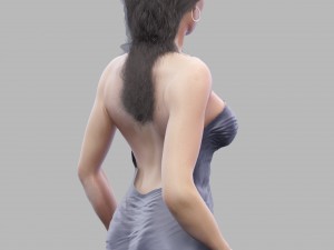 photo realistic 3d model hollywood actress tia carrere 3D Model