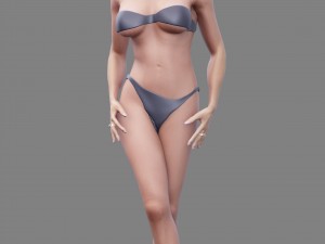 photo realistic 3d model hollywood actress tia carrere 3D Model