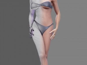 photo realistic 3d model hollywood actress tia carrere 3D Model
