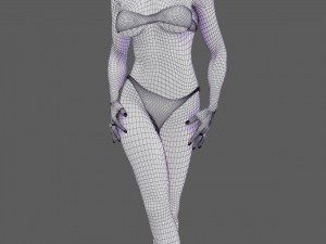 photo realistic 3d model hollywood actress tia carrere 3D Model